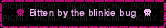 bitten by the blinkie bug - Бесплатный анимированный гифка