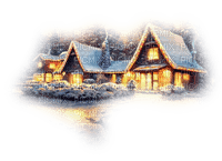 house winter maison de hiver