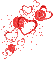 hearts (created with lunapic) - GIF animasi gratis