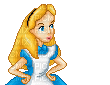 Alice im Wunderland - Bezmaksas animēts GIF