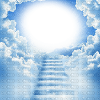frame sky stairs heaven - zdarma png