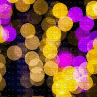 Black/Yellow/Purple Bokeh - Безплатен анимиран GIF