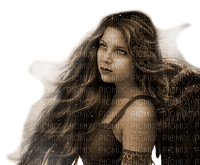 Y.A.M._Gothic angel Sepia - gratis png