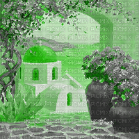 soave background animated summer spring vintage - 免费动画 GIF