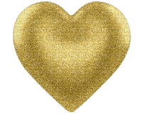 golden heart - png gratis