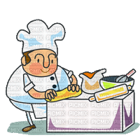 cuoco - GIF animate gratis