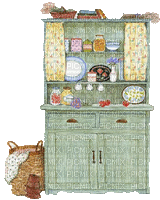 Küchenmöbel - Ilmainen animoitu GIF