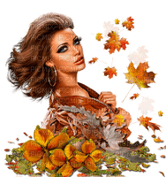 autumn woman by nataliplus - zdarma png