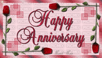 Happy Anniversary 1 - Безплатен анимиран GIF