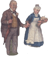 Paar couple old - png grátis