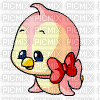 pink baby penguin - GIF animado gratis