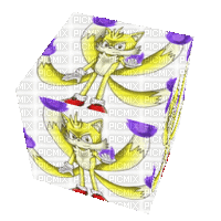 tails cube - GIF animado gratis