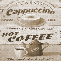 soave background animated  vintage text coffee - Ingyenes animált GIF