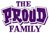 Kaz_Creations The Proud Family Logo Text - безплатен png