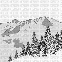 montagne - GIF animado gratis