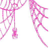 GLITTER SPIDER WEB FRAME-ESME4EVA2021 - Darmowy animowany GIF
