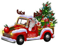 Kerst auto - Free PNG