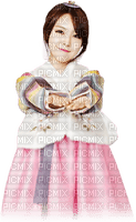 soave korean girl children oriental pink purple - фрее пнг