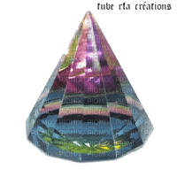 rfa créations - pyramide cristal - gratis png