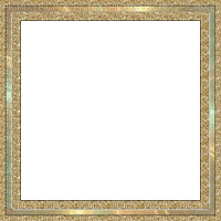 Gold glitter frame gif - Gratis geanimeerde GIF