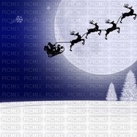 Christmas Noël bleu blue background bg fond - Free PNG
