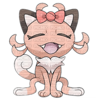 Fairy Type Meowth - png ฟรี