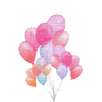 Ballons.Globos.Pink.Balloons.Victoriabea - GIF animé gratuit