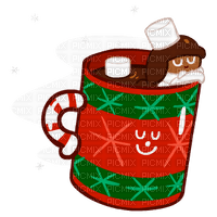 bonhomme , chocolat, hiver, Noël,  Orabel - nemokama png