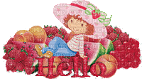 charlotte aux fraises - Animovaný GIF zadarmo