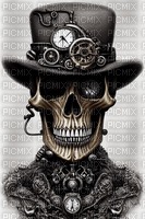 Steampunk skull - δωρεάν png