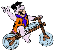 Flintstones - GIF animasi gratis
