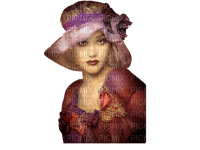 woman in hat bp - 無料png