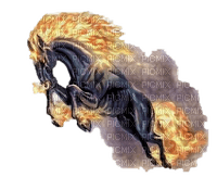 fire horse4 - PNG gratuit
