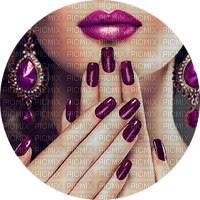 woman finger nails bp - 免费PNG
