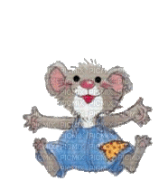 mouse maus souris animal animals gif anime animated animation animaux mignon fun - GIF animate gratis