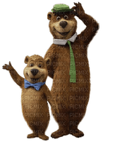 yogi bear and boo boo - PNG gratuit