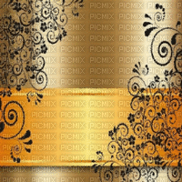 background deco fond glitter animation gold - Darmowy animowany GIF