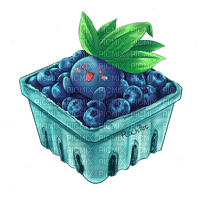 Oddish & Blueberries - nemokama png