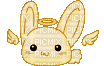 Angel Bunny - GIF animado grátis