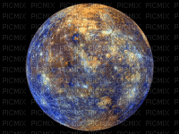 Mercury planet - GIF animé gratuit