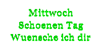 mittwoch - Gratis animerad GIF