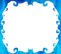 blue frame - ücretsiz png