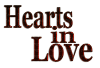 Hearts in Love.Text.Victoriabea - png ฟรี
