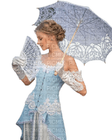 femme ombrelle gloria - gratis png