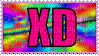 XD stamp - GIF animado grátis