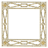 cadre or frame gold deco - фрее пнг
