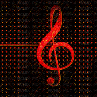 sm3 red music animated symbol gif - Бесплатный анимированный гифка