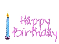 happy birthday - Бесплатный анимированный гифка