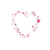 kikkapink deco scrap heart pink - kostenlos png