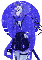 Anime girl mask ❤️ elizamio - darmowe png